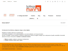 Tablet Screenshot of bottegadellemani.com